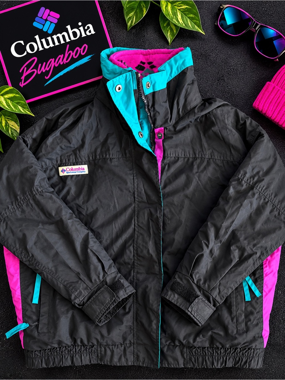 Vintage Columbia Bugaboo 3-in-1 Ski Jacket (Women’s Large)